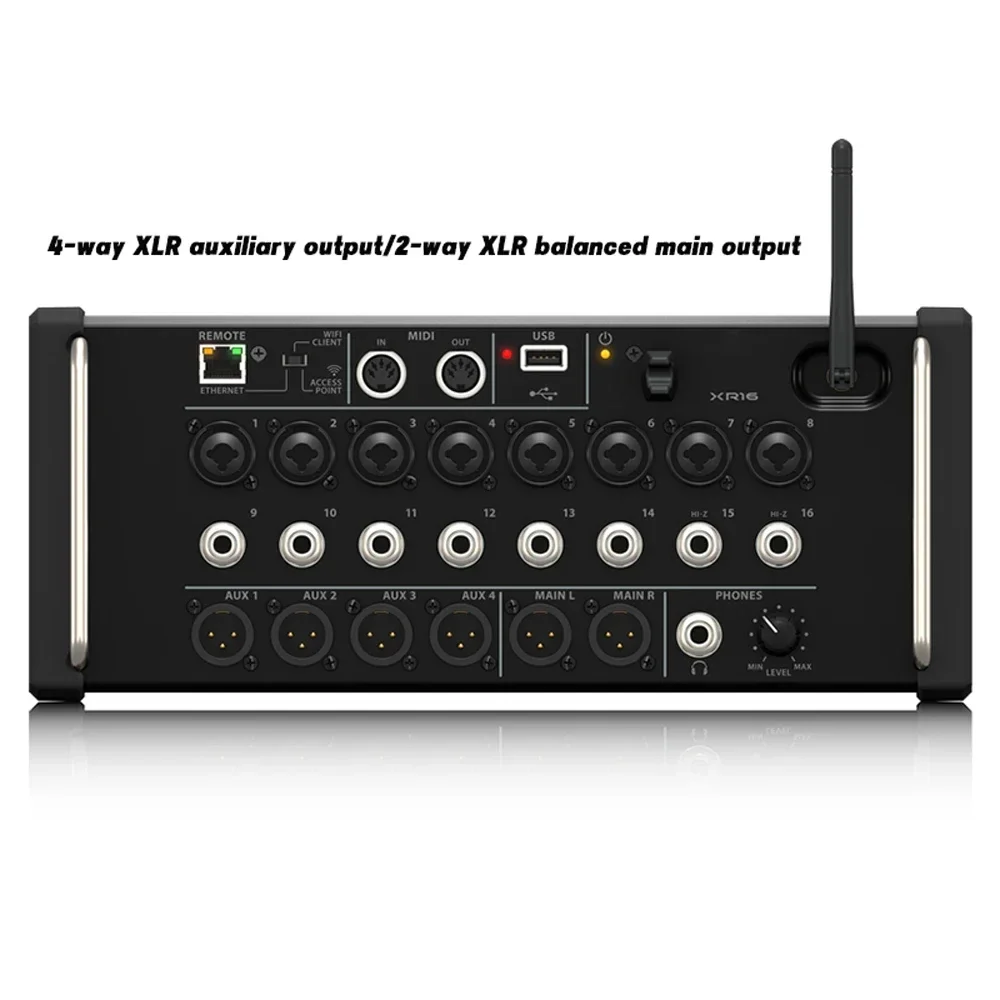 Paulkitson Air 1:1 XR16 Digitalmixer, Audio-Mixer, 16-Kanal-Mixer Stereo-Soundsystem-Mixer Kompatibel mit Original-Software – Detail 6