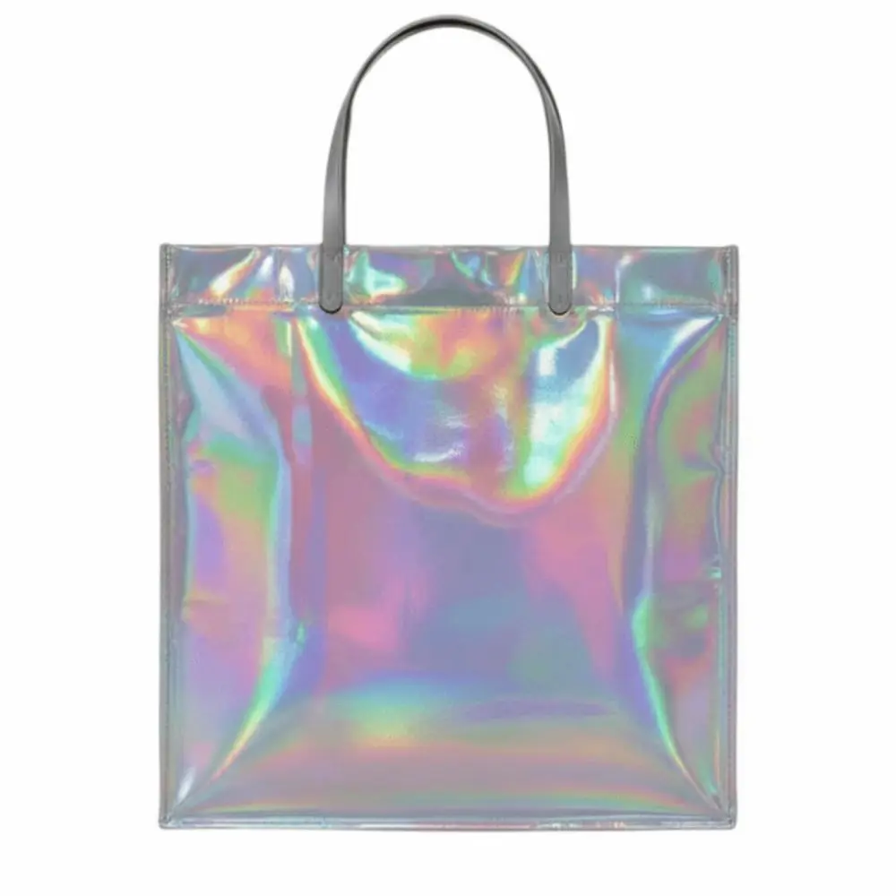 1/10PCS New PVC Laser Women Handbag Reusable Waterproof Gift Bags Tote Bag Shopping Bags Wedding Christmas