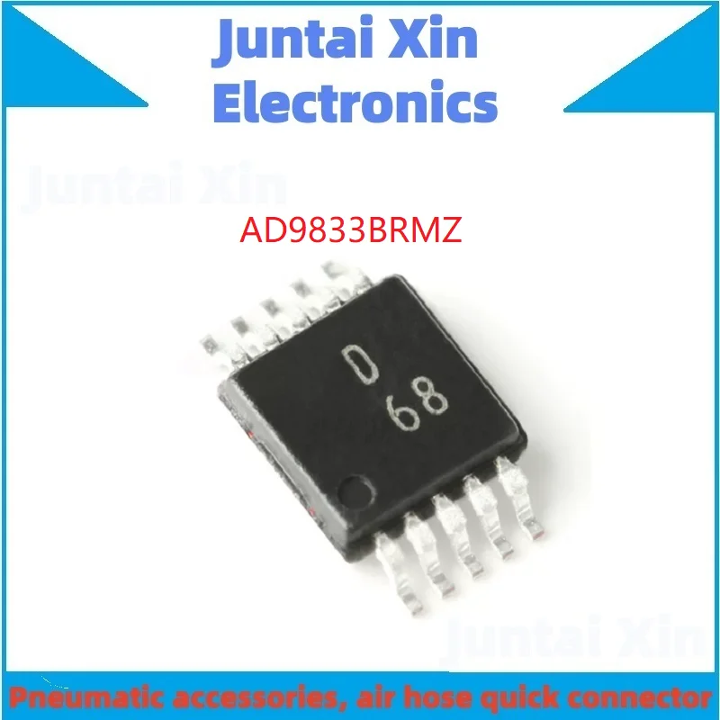 1PCS/LOT AD9833BRMZ AD9833 MSOP10 D68 ic chips In Stock Can order
