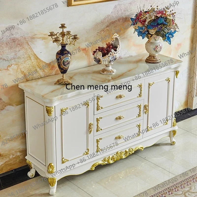 

Marble design living room cabinets Nordic Luxury Mid century wooden chest of drawers elegant creativity cassettiera furniture