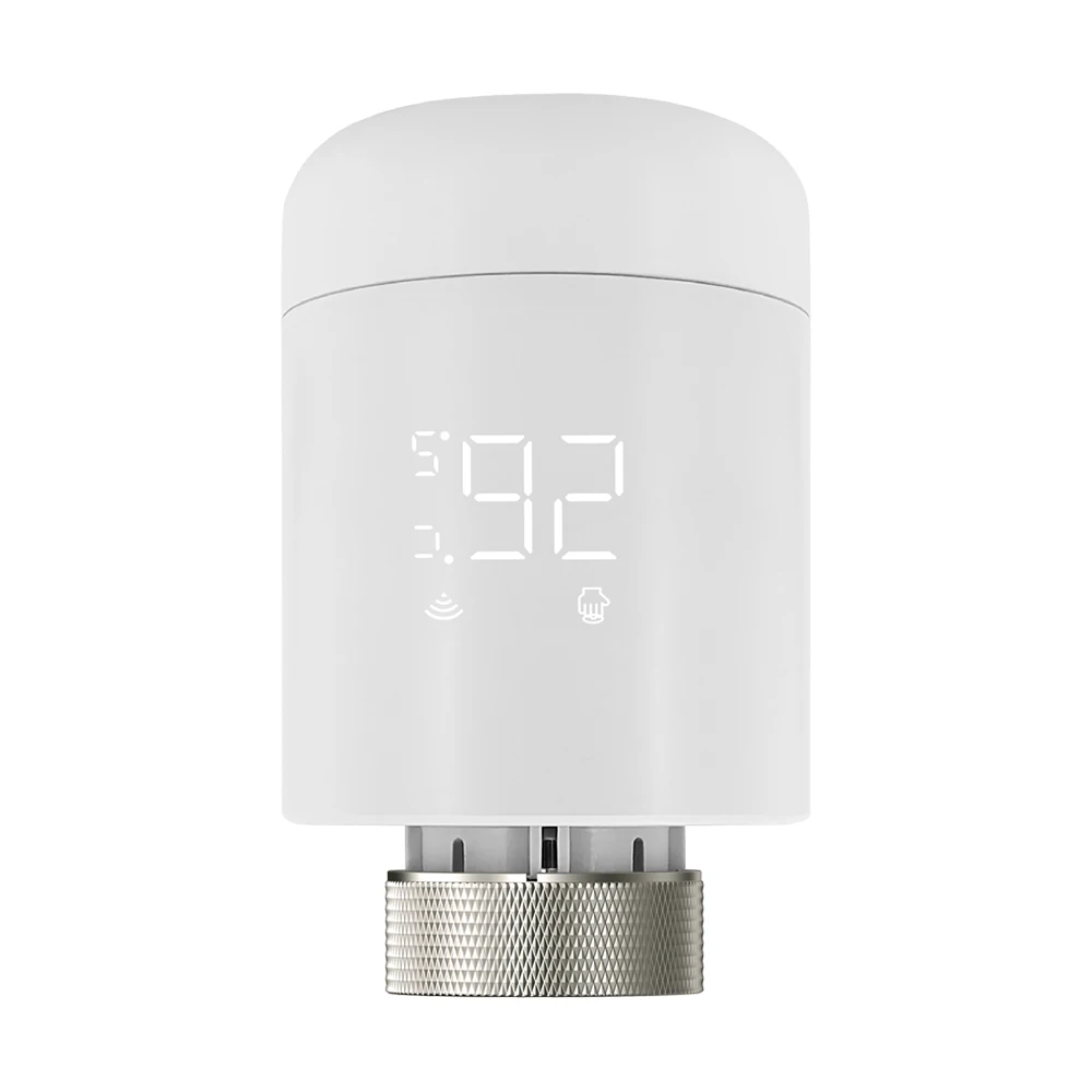 AVATTO Tuya 1-6PCS Zigbee TRV Radiator Actuator Klep Thermostatische Radiatorkraan Temperatuurregelaar Voor Alexa Google thuis - afbeelding 2
