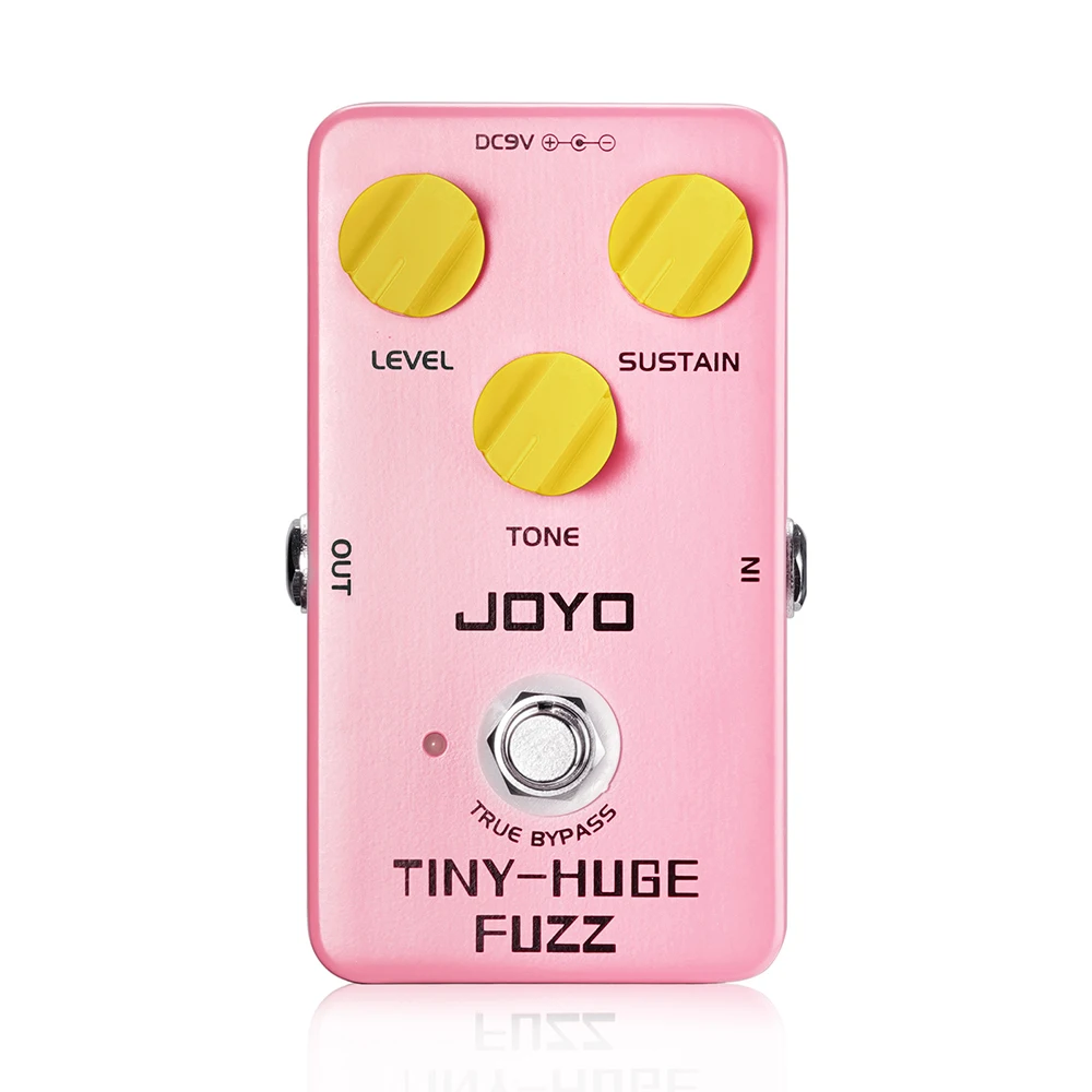 

JOYO JF-26 TINY HUGE Fuzz Guitar Pedal 90's Classic Fuzz Tone Features Punchy Bass and Unique Sustain Effect for Guitar Solos