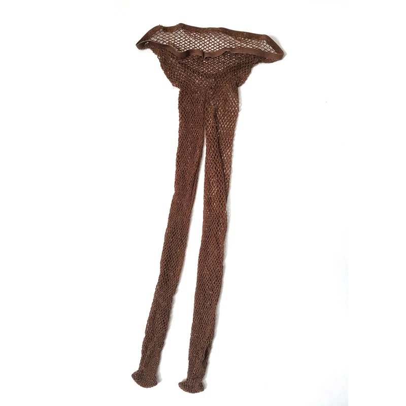 Glitzernde V-förmige Netzstrumpfhose mit Niedriger Taille für Damen, Sexy Durchsichtige Strumpfhose für Pole Dance, Nachtclub und Party – Detail 7