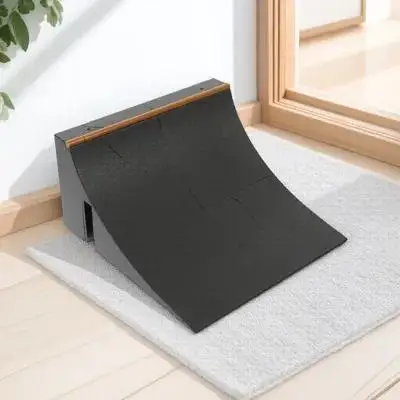 

1pc Creative Plastic Kit Ramp Obstacles For Kids Mini Training Field Stairs Rails Props Park Parts Finger Skateboard Obstacle