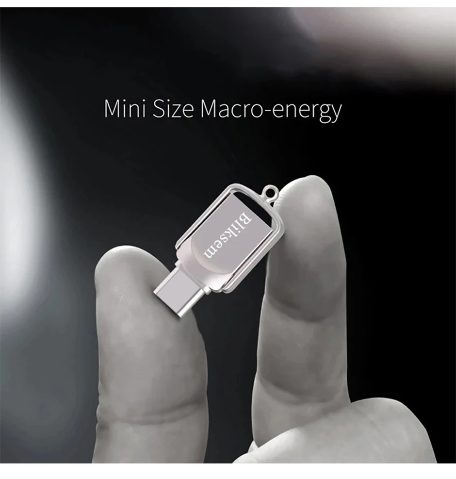 Bliksem 2in1 USB Flash Drive 32GB 64GB 128GB for TYPE-C PC High Speed USB Flash Drive 128GB USB 2.0 TYPE-C 32GB 64GB Pen Drive
