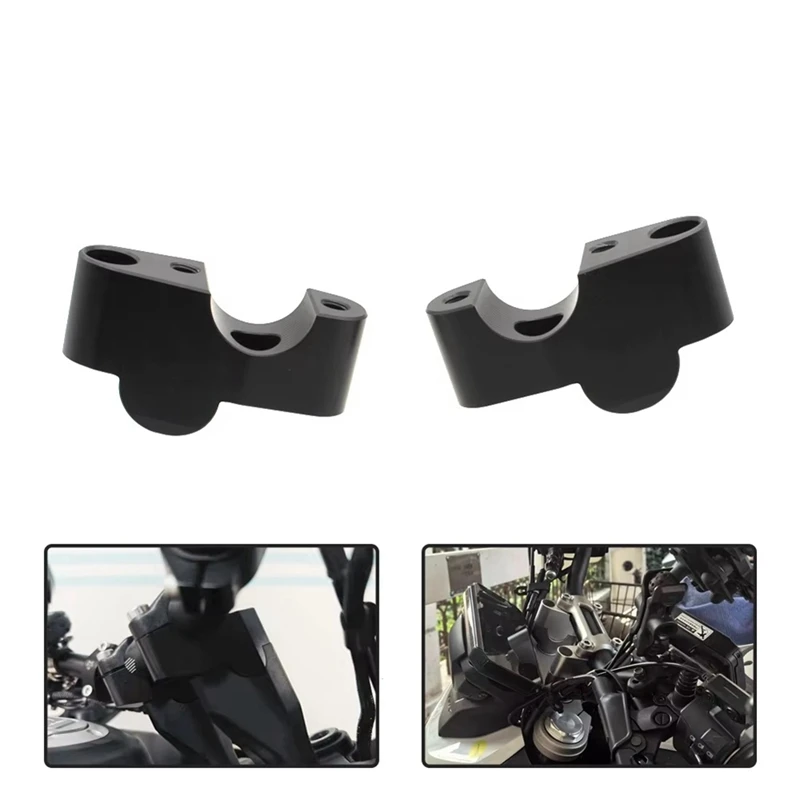 Motorcycle Accessories Handlebar Risers Up Clamp Mount Handle Bar Riser Move Back For CFMOTO 450NK 450 NK 2023 2024-