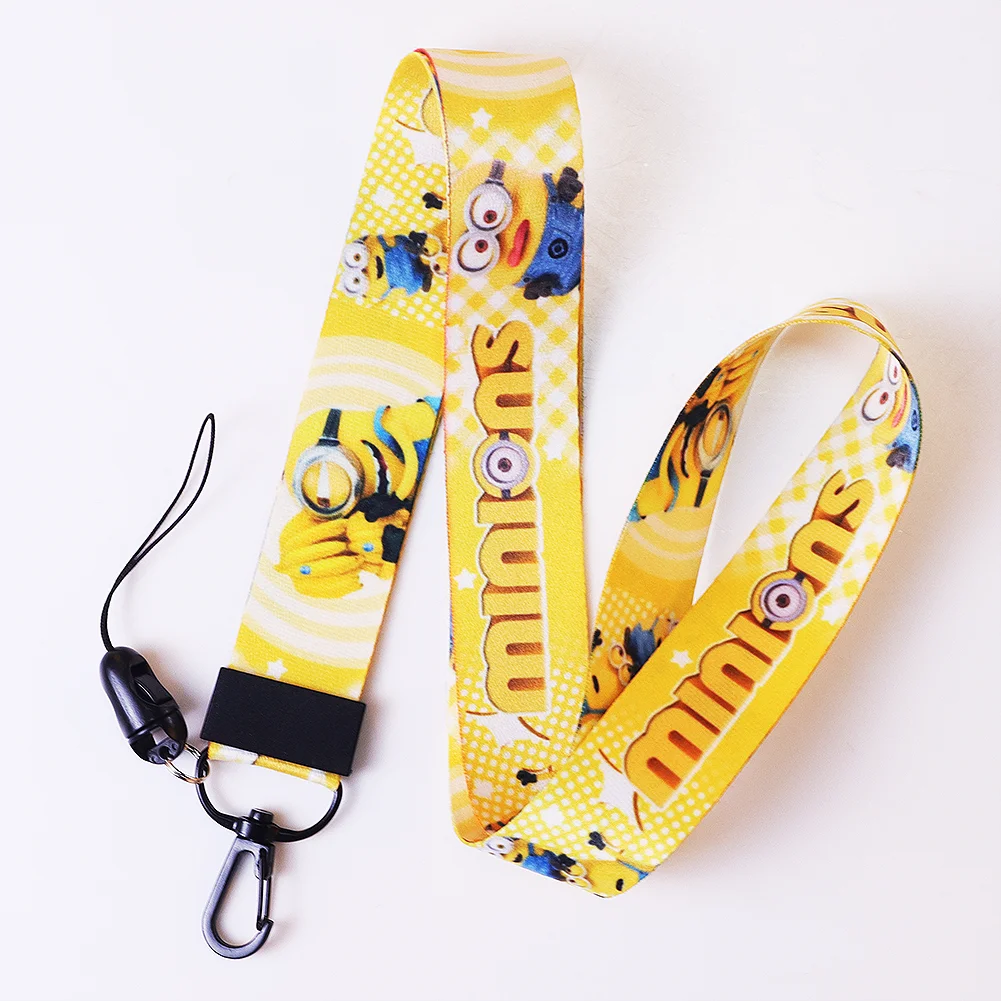 Minions Lanyards Neck Strap for Credit Card Case Badge Holder