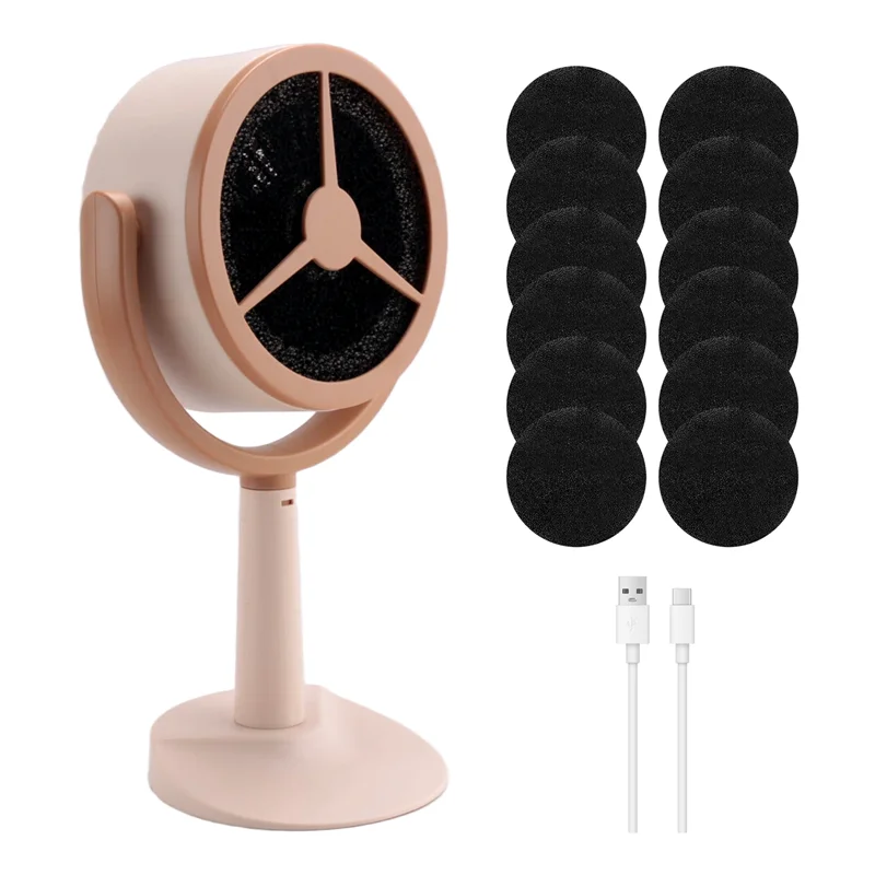 

-AA95 Portable Smoke Purifier, Portable Smoke Filter For Smoking Indoors, Indoor Kitchen Mini Fan Portable Range Hood