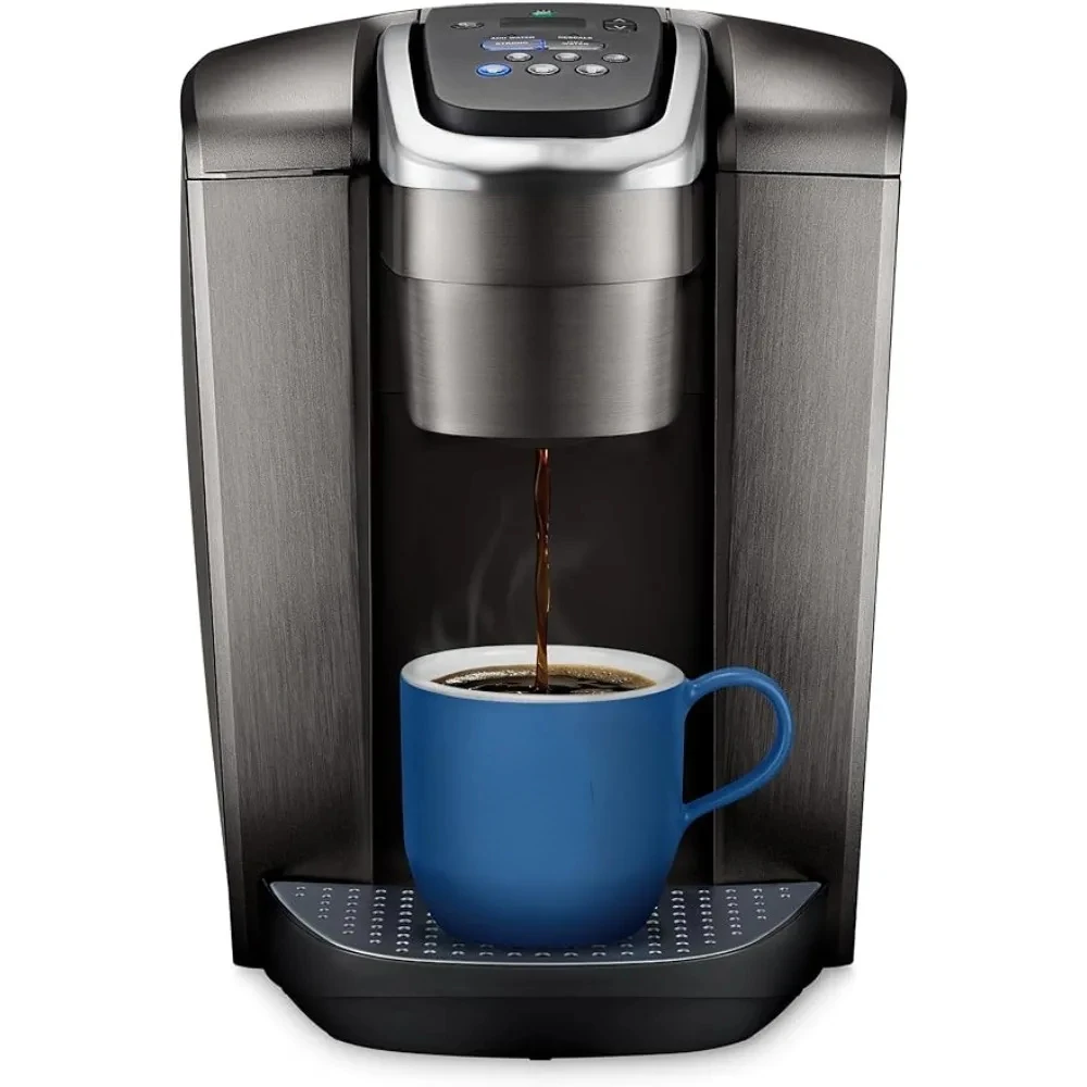 K-Elite Single-Serve K-Cup Pod Coffee Maker, Brushed Slate, 12 oz. Brew Size