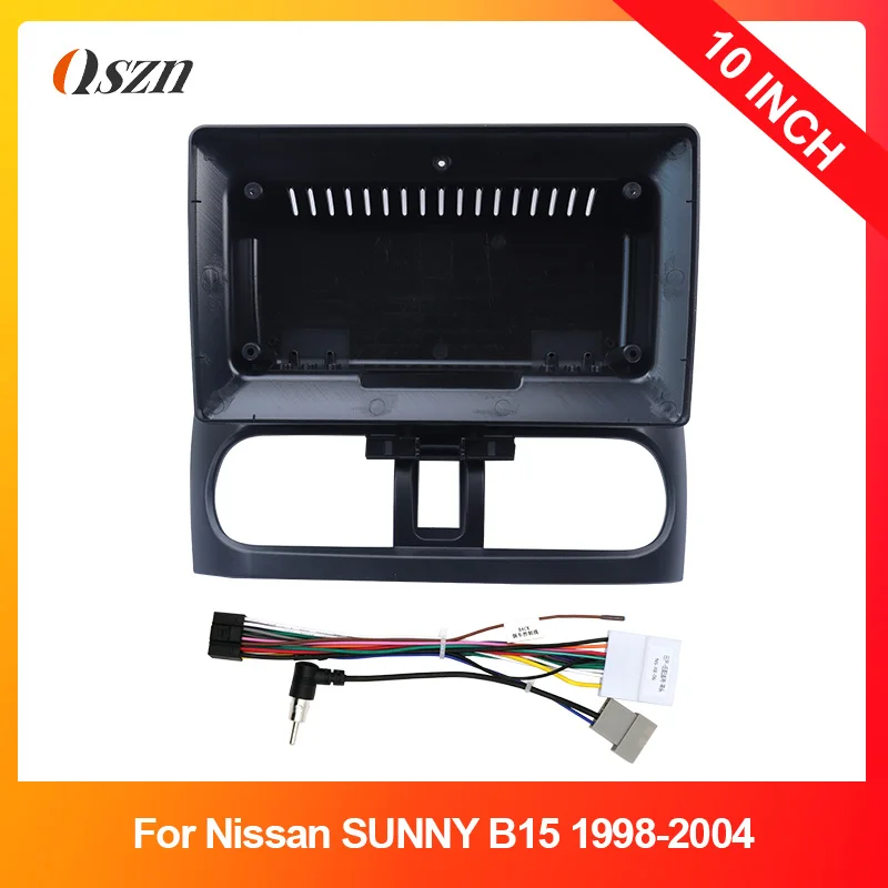 

10.1 Inch Car Radio Fascia Stereo Android GPS Multimedia Radio Panel Dashboard Frame Kit For-Nissan SUNNY B15 1998-2004