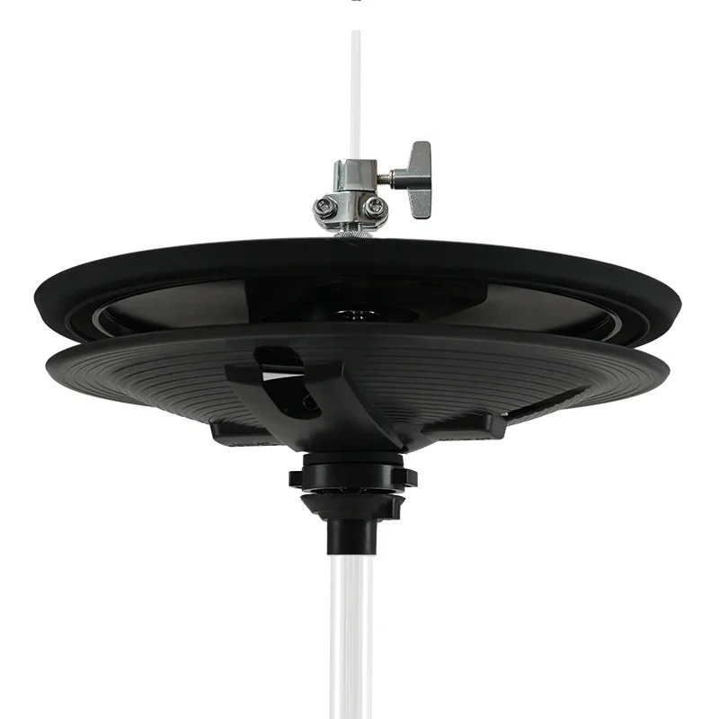 2024NEW Get Professional Sound with 14 in 2 Piece Hi-Hat Dual (2 Zone) Electronic Cymbal - HHC14