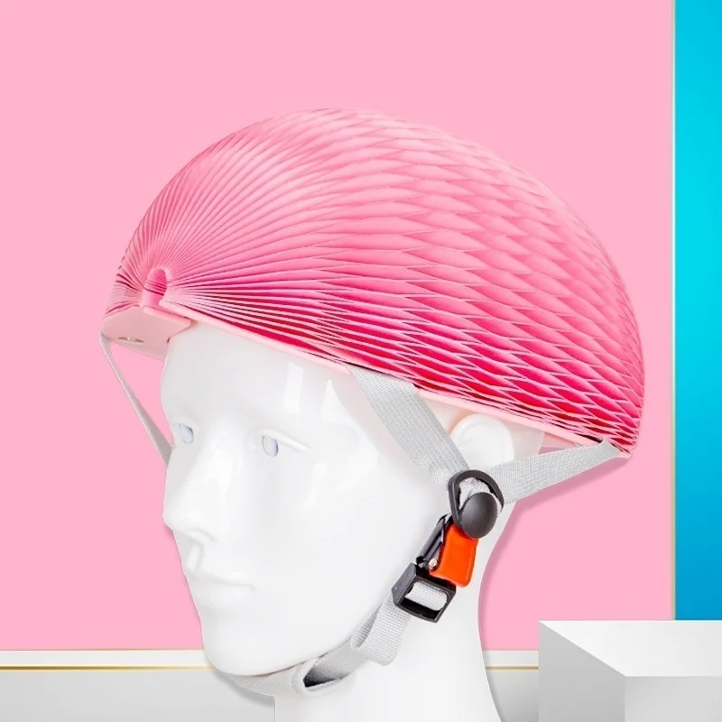 accordion bike helmet Loop Amazonia same protection as classic helmet Newlane Flip Clip Folding Bike