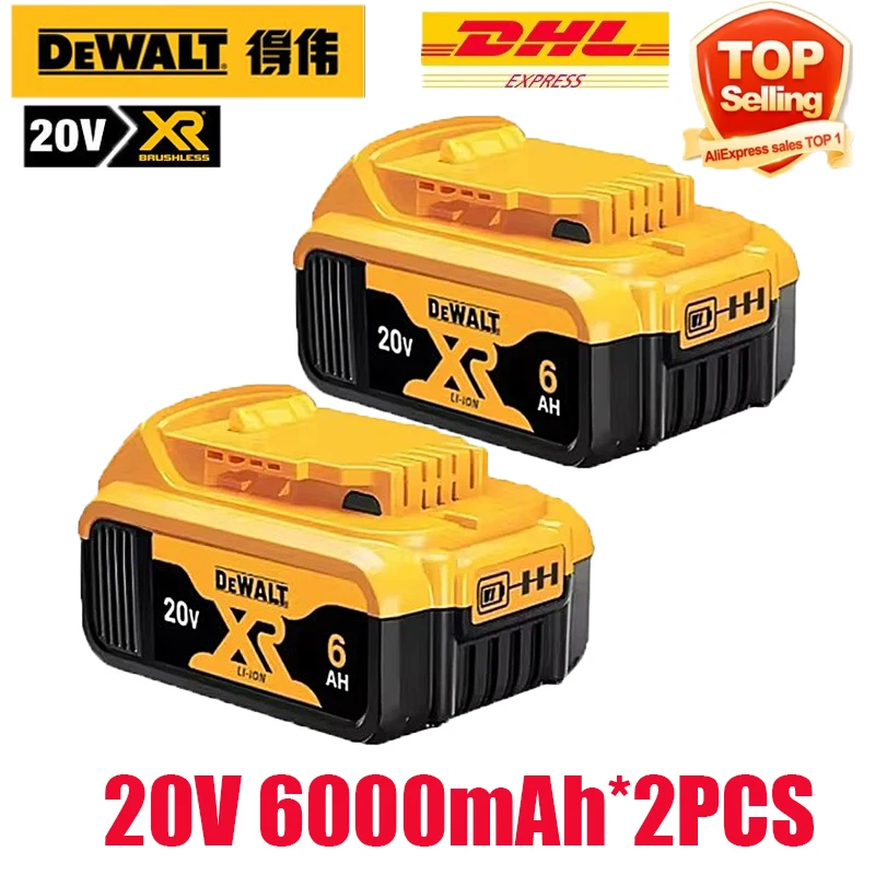 

Original DeWalt 20V Replacement Battery✅ 9.0A/6.0Ah/5.0Ah/2.0Ah Li-ion Fast Charging for DCD887 DCD805 DCF860 Power Tools