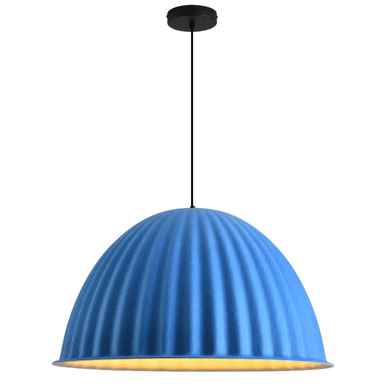 

Fiber Lighting Bedroom Office Dining Room Modern, Sound Absorbing Noise Cancelling Felt Chandelier