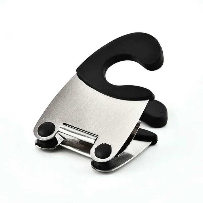 Pot Lepel Houder Pot Clip Houder Anti Verbranden Siliconen Grip voor Lepel Spatel Vork Kookgerei Lepel Rest Keuken Accessoires