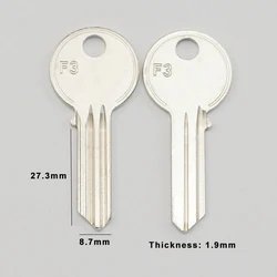 10 pz/lotto F3 per GULI key blanks per serrature per porte di casa blank key blanks