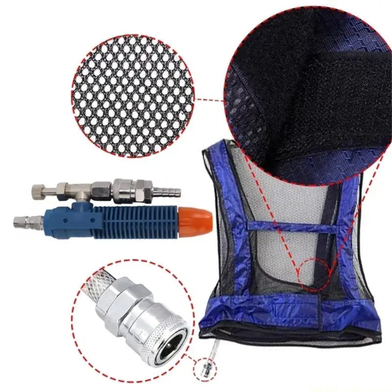 A2BE Air Compressed Cooled  For Outdoor Worker Industrial Use Temperature Control