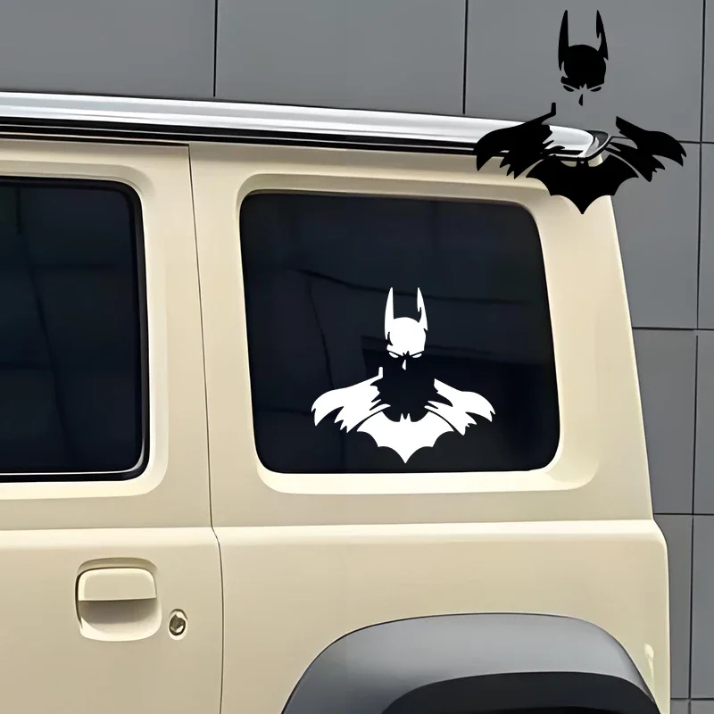 

Car Stickers Window Door Windshield Scratch Cover Motorcycle Reflective Decal Cartoon Cool Batmans Bat Decoration