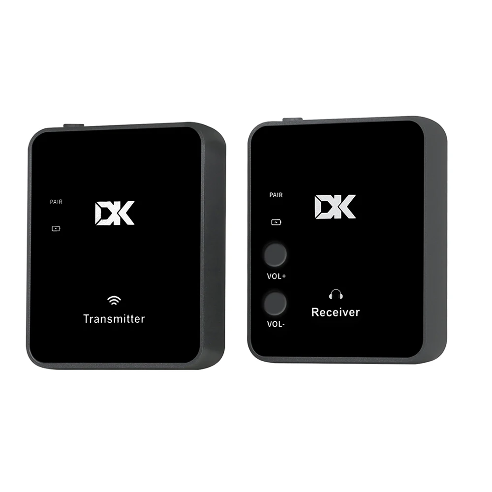 DK IWH-1 2.4G Wireless System Earphone Monitor Rechargeable Transmitter Receiver Strong Compatibility Guitar Parts & Accessories