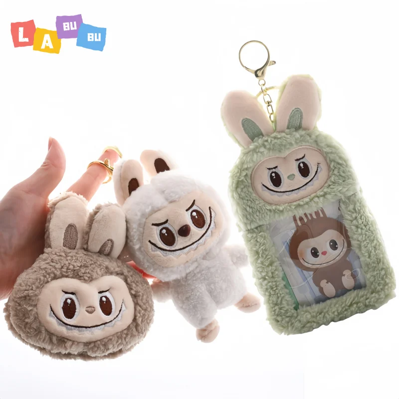 Yeni Ürün Labu Kumaş Serisi Sıfır Cüzdan Kulaklık Çantası Kart Çantası Kart Seti Aksesuarları Kolye Bebek Çocuk Oyuncak Tatil Hediyeler