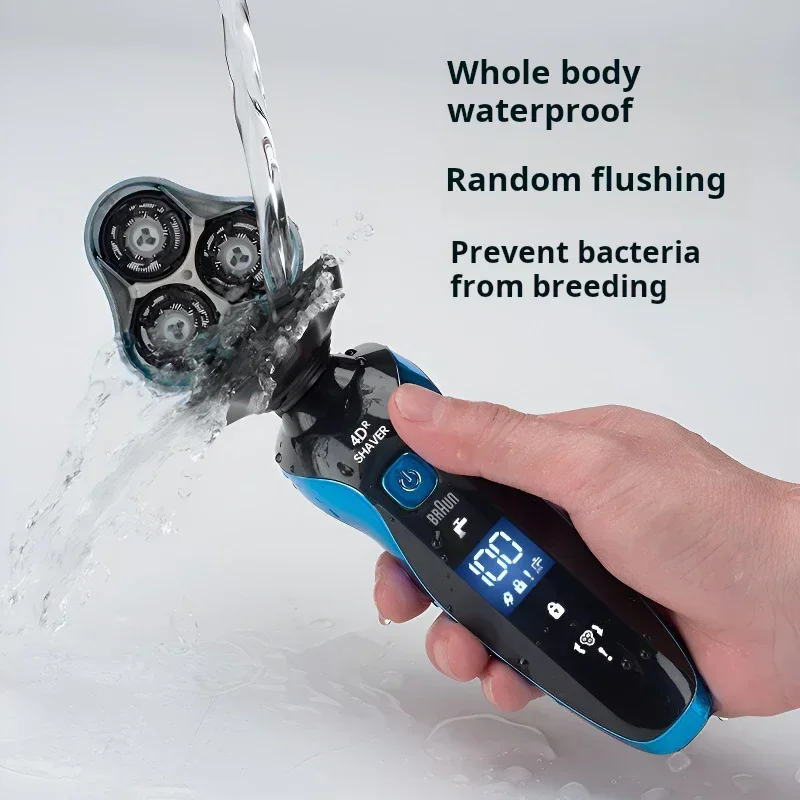 Original toBRAUN 5320s Electric Shaver 4D For Men Electric Hair Clipper USB Rechargeable Professional Hair Trimmer Hair Cutter