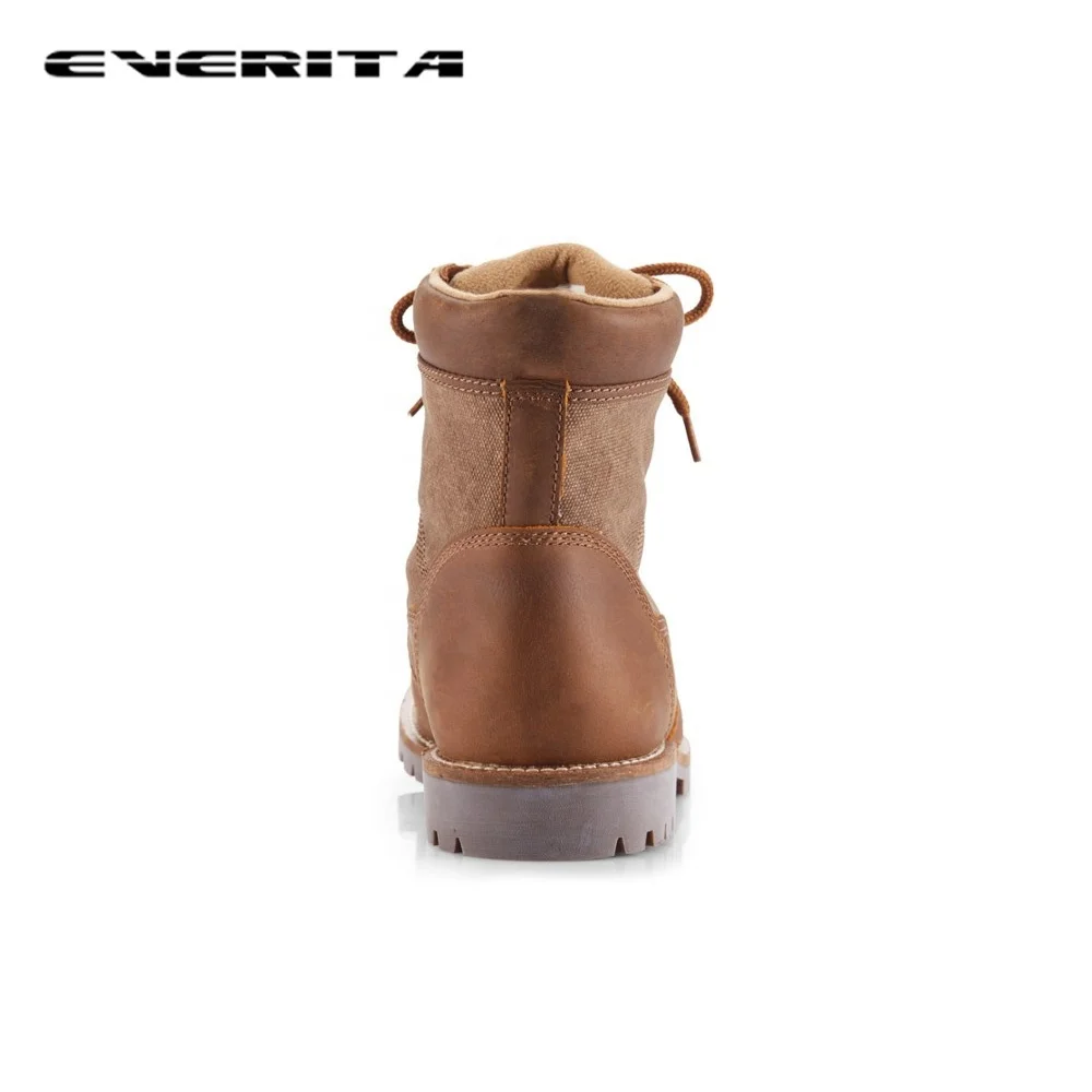 Sapatos masculinos casuais de couro com cordões, botas de tornozelo alto, resistentes ao desgaste, confortáveis, design mais recente, moda