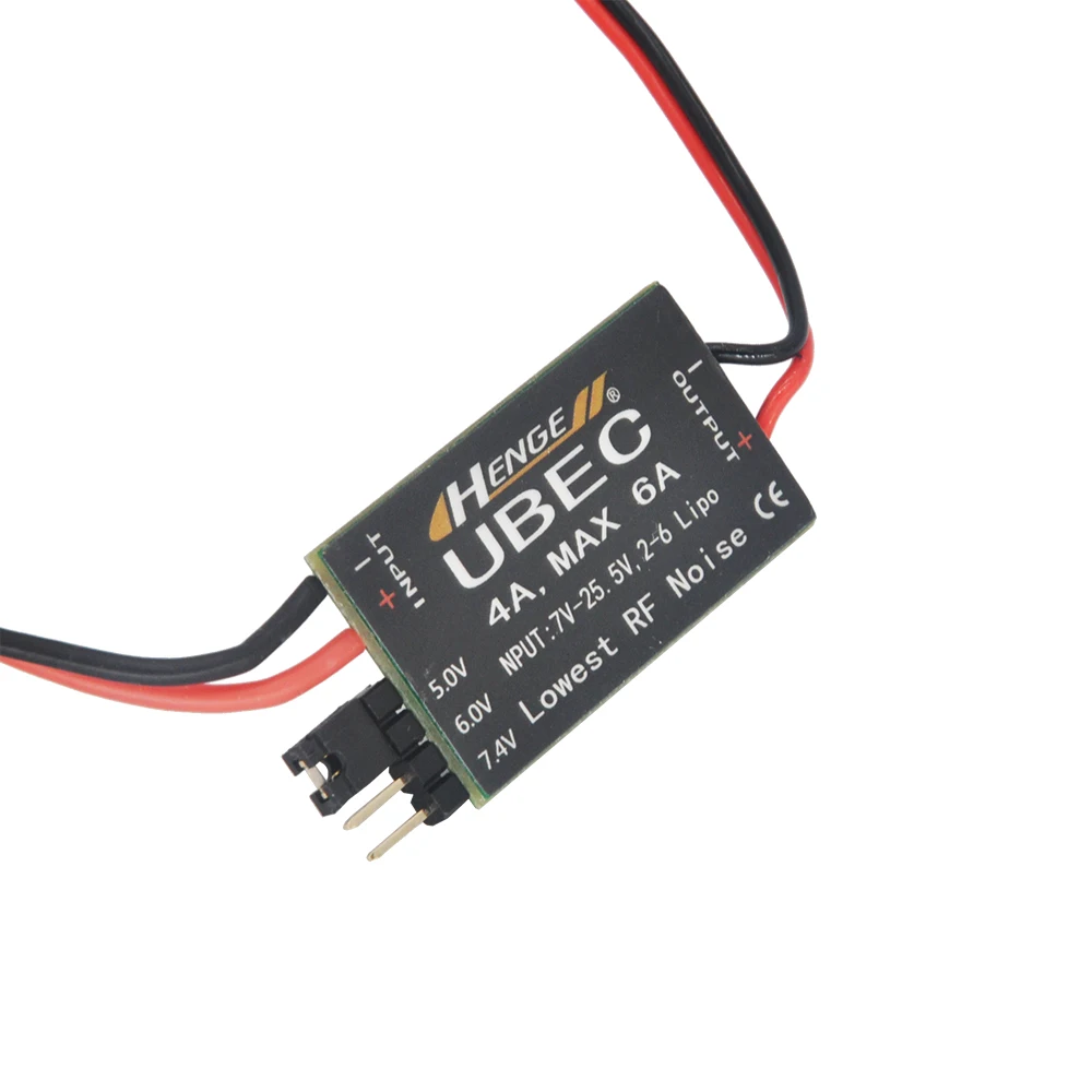 4A UBEC HENGE Output 5V 6V / 4A Continuous Input 2-6S Lipo NiMh Battery BEC