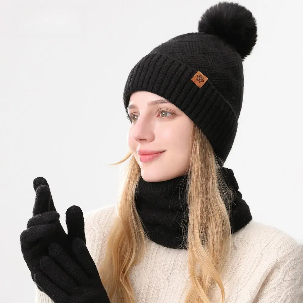 3pcs-neck-protector-solid-color-hat-scarf-gloves-set-wool-warm-thermal-knit-cap-soft-thicken-winter-beanie-hat-hiking
