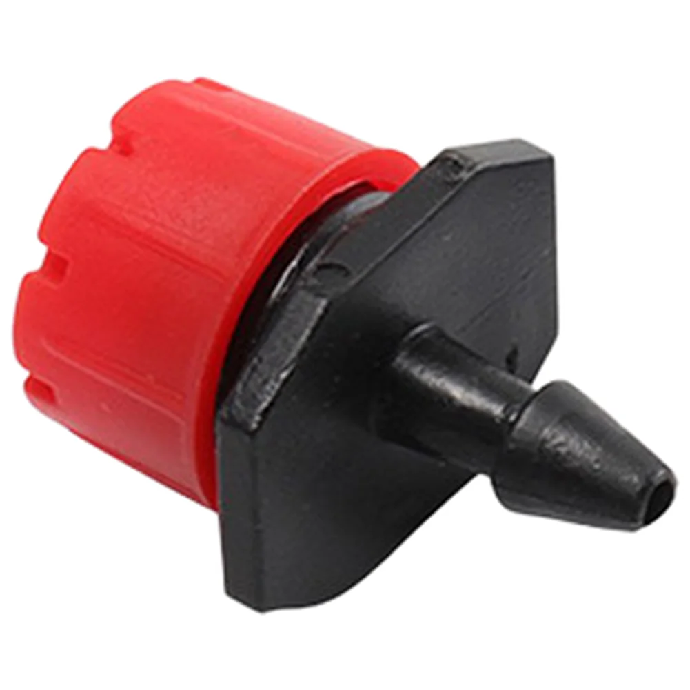 100PCS Red 8 Hole Adjustable Drip Emitters For Garden Irrigation Systems Efficient Water Saving Sprinkler Heads 2026 New
