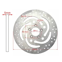 Motorcycle Front Left Brake Disc Rotors For H.D. XL883L Sportster 883 1200 Roadster 883 XLH883 00-06 XL1200 XLH1200 XR1200