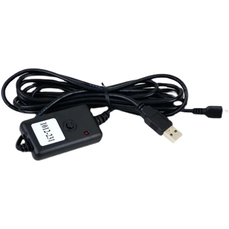 Digital display percentile dial meter connected to computer plc transmission data height meter data cable USB232 data cable