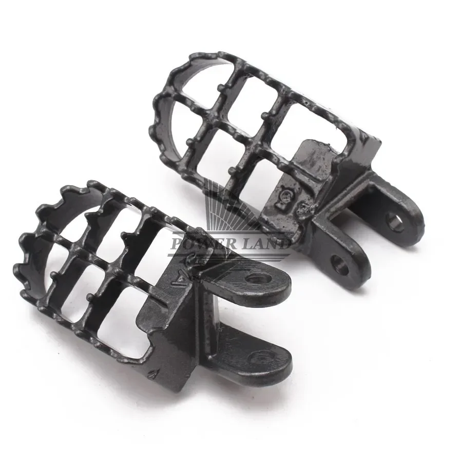 

Gray Steel Motorcycle Motocross Antiskid Dirt Bike MX Foot Peg Footrest Footpegs for HONDA CR80 XR250 400 350R 600R 650L 650R