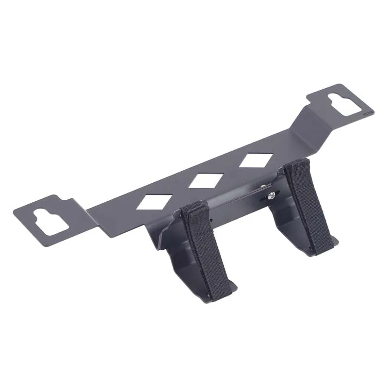 For Toyota RAV4 / Wildlander 2026+ 1Pc Carbon Steel Under-Seat Safety Holder Mount with Velcro Straps