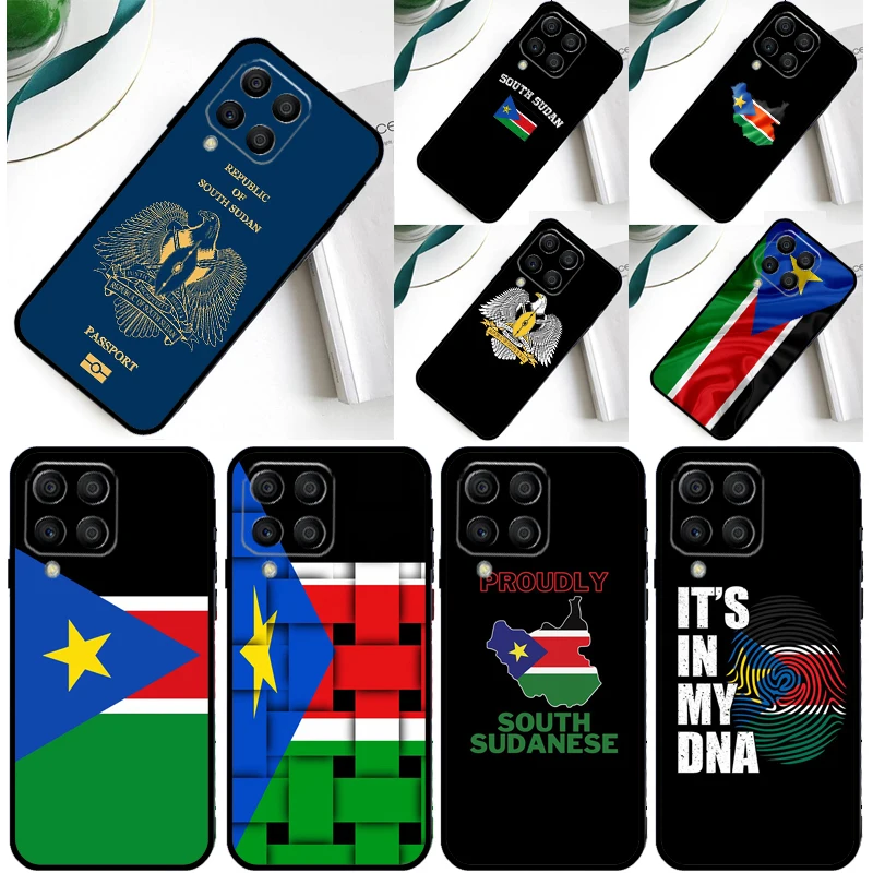 South Sudan Flag Cover For Samsung Galaxy M55 M15 M33 M13 M23 M53 M31 M51 M14 M34 M54 M20 M30s M52 M32 Case