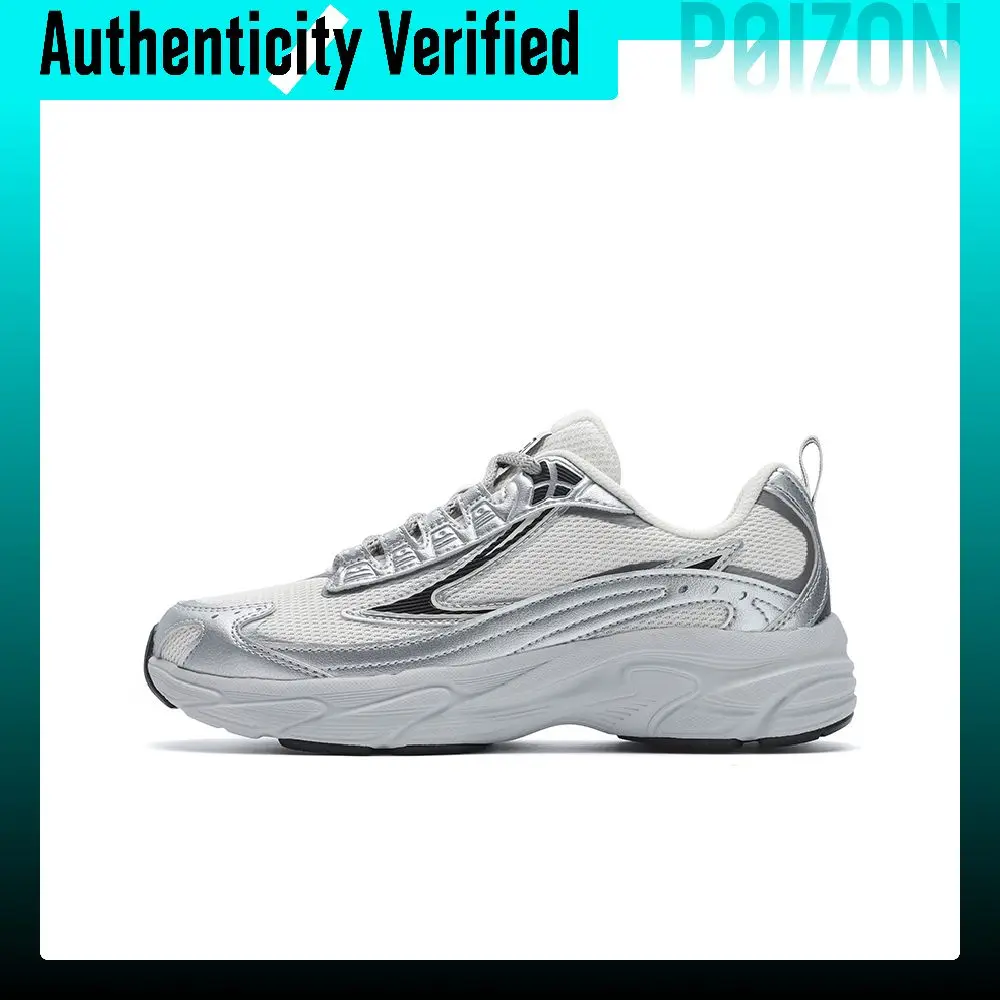 FILA VERDICT Textile, Synthetic Leather Low top Running Shoes Women's White Silver F12W522135FWS