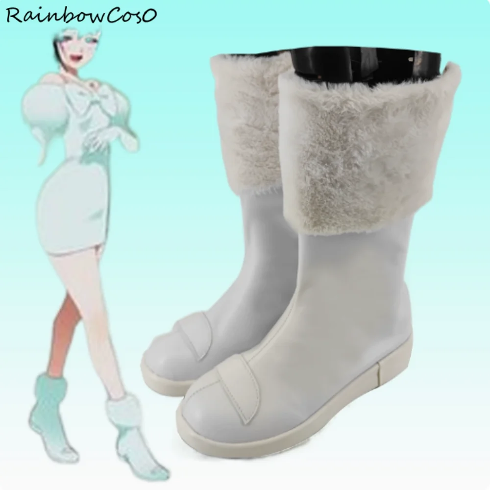 Sua ALIEN STAGE Cosplay Sapatos Botas Jogo Anime Halloween Natal RainbowCos0 W4684