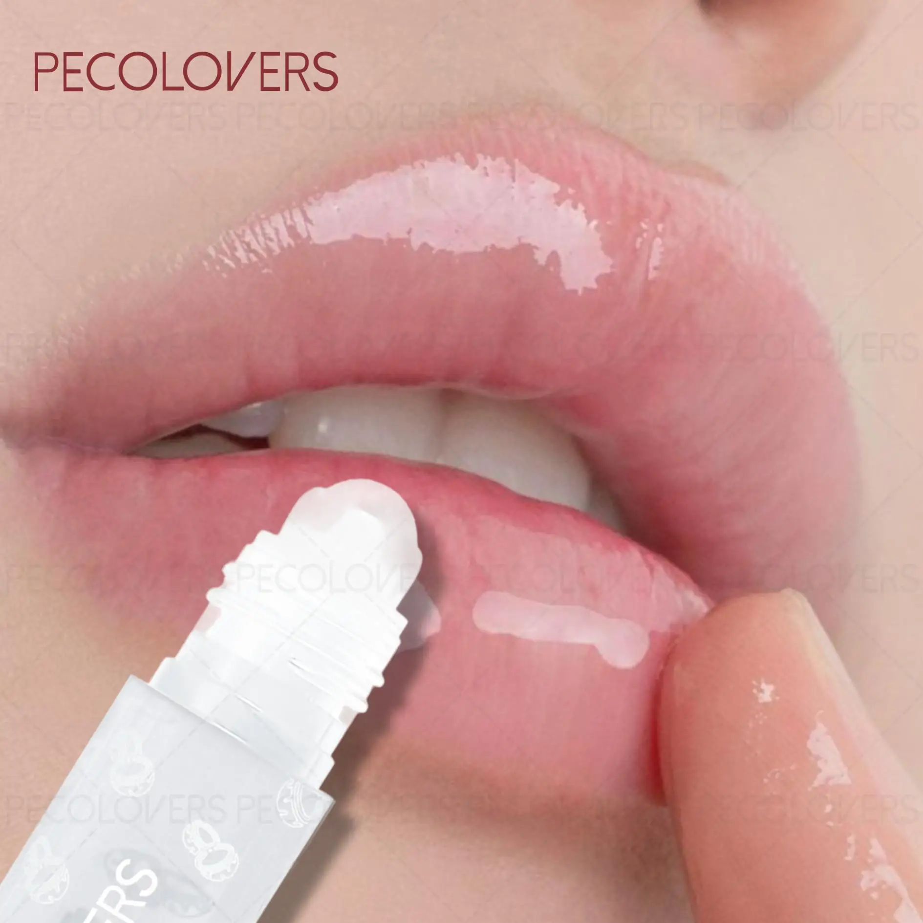 ملمع شفاه مرطب وبلسم للشفاه، ملمع شفاه مرطب بنكهة الفواكه، مرطب طويل الأمد للشفاه للنساء والرجال