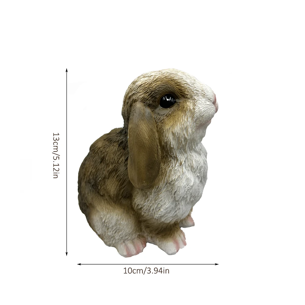 Bunny Decor Yard Decorations Outdoor, Bunny Decorations for Home Garden Outdoor Statues, Easter Rabbit Figurines mom Present, Ba