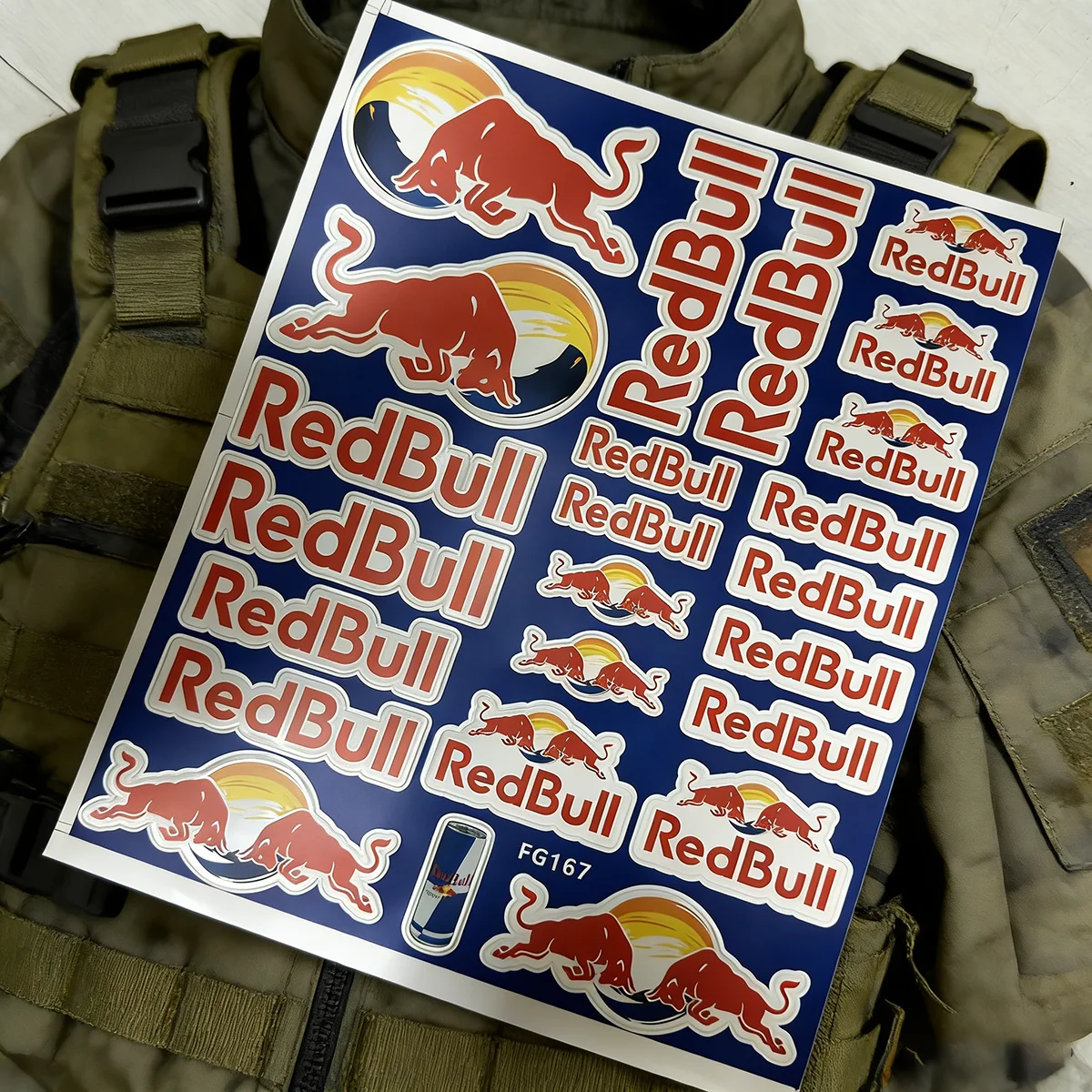 

Наклейка Red Bull Racing Grade для мотоциклов YAMAHA HONDA KTM DUCATI