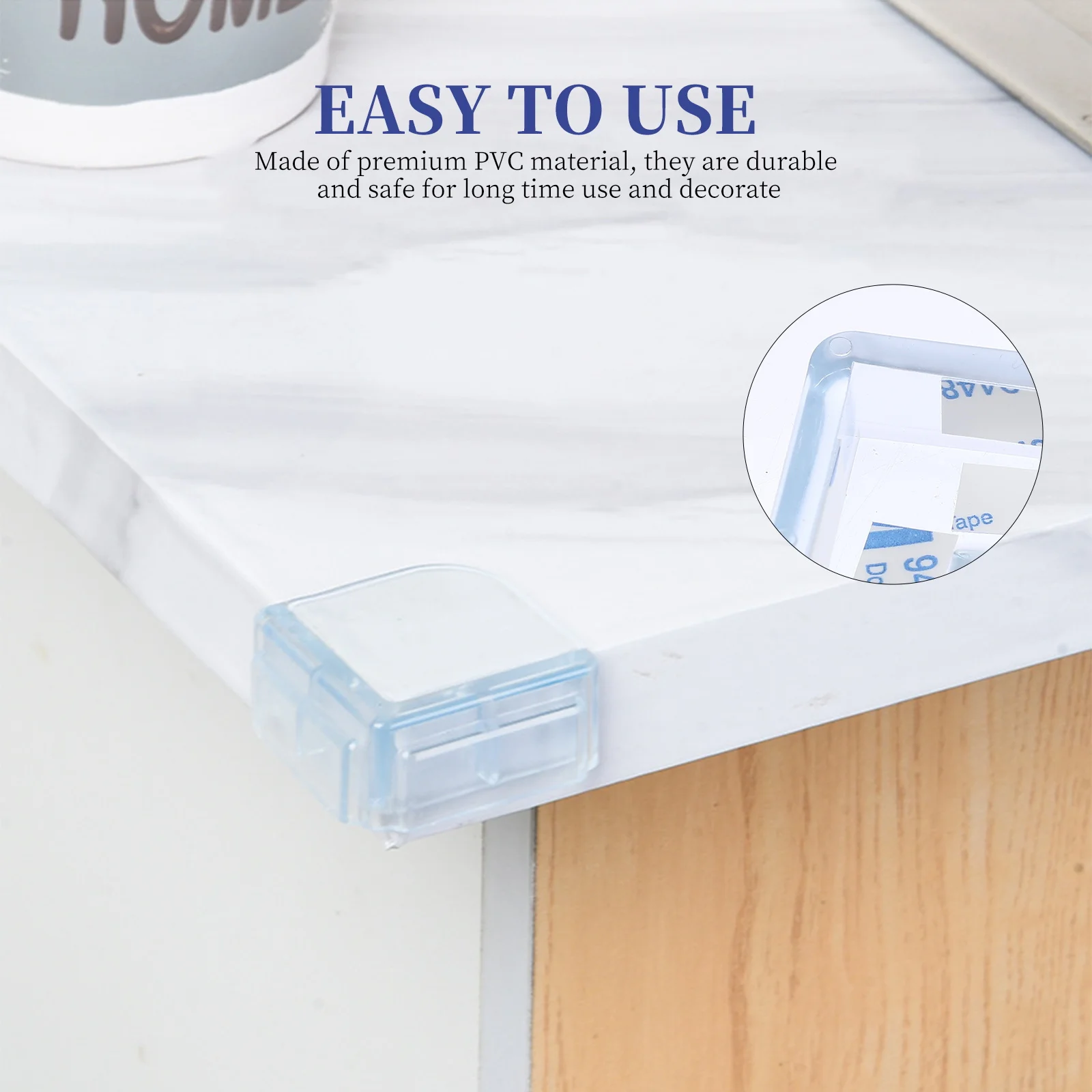 

20Pcs Clear Safety Corner Guards Baby Proofing Corner Protectors Edge Covers Table Window Bumper Guards Edges Covers