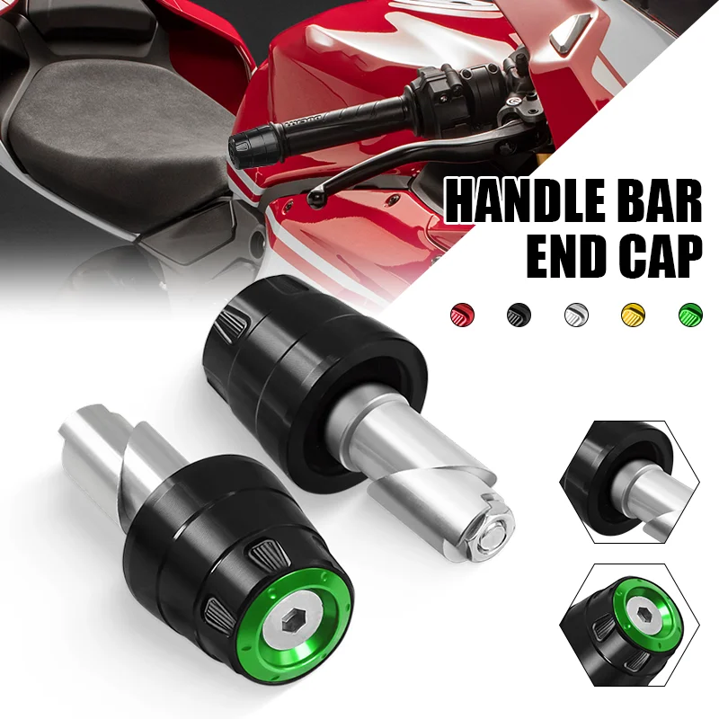 

22MM Motorcycle Handlebar Grips Cap End Handle Bar Counterweight Plugs Caps For VERSYS X-300 Versys650 versys1000 VulcanS 650CC