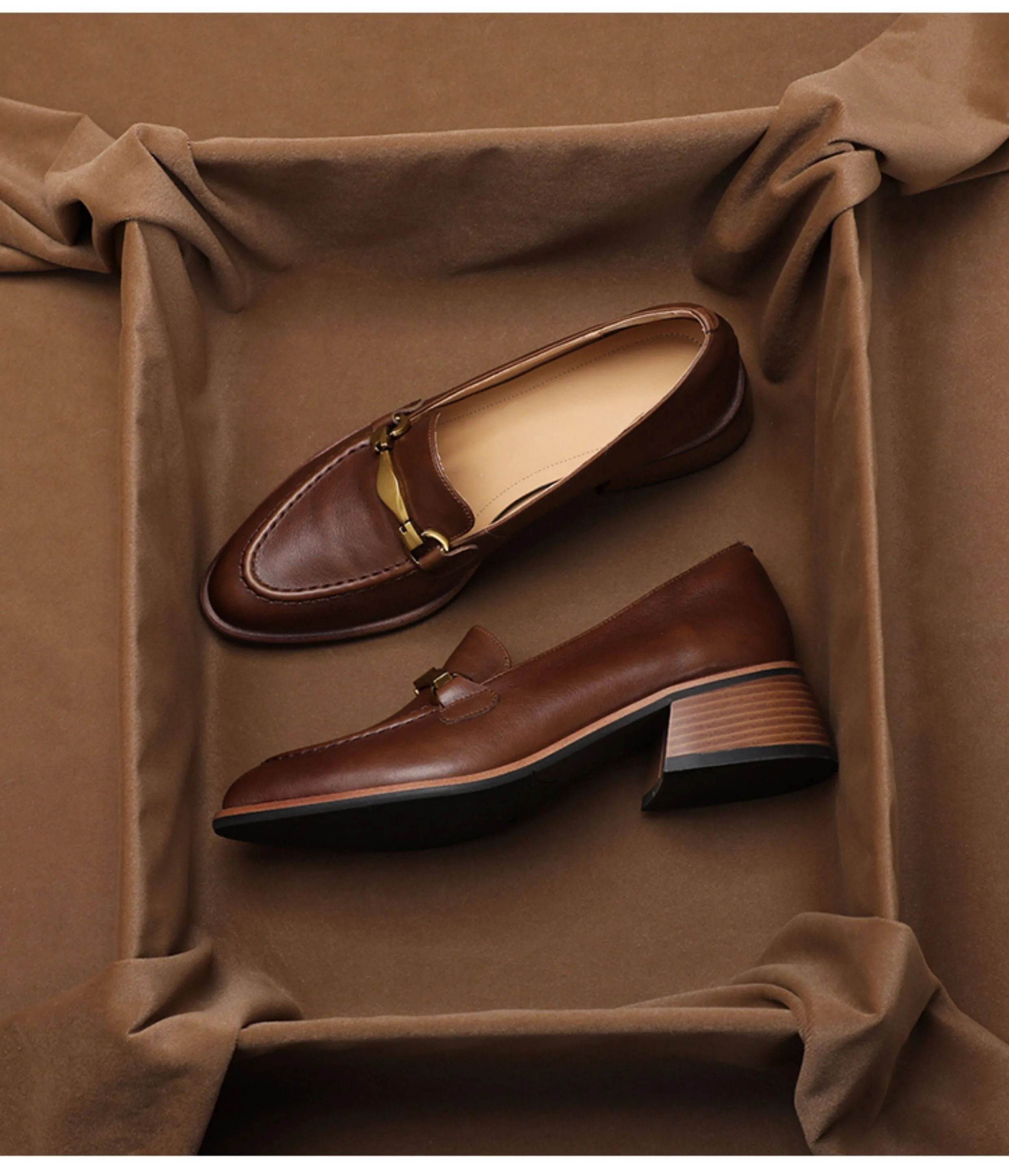 SHOEBOX British Retro Genuine  - Loafer Flat Women recension och pris