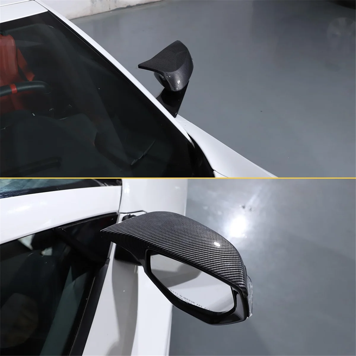 

Накладка на боковое зеркало заднего вида для Chevrolet Corvette C8 Z51 Z06 2020-2023, аксессуары из углеродного волокна-A51K