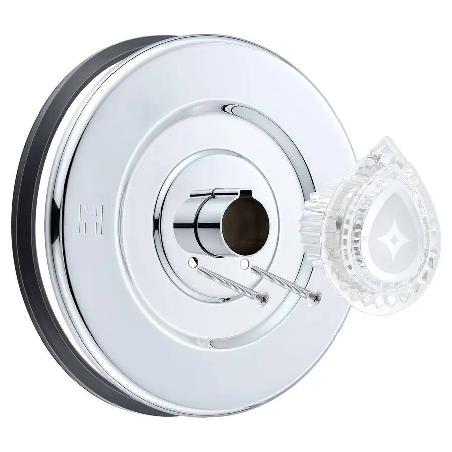 

Tub and Shower Trim Kit, Shower Trim Compatible with Moen Chateau T470 Single Handle Tub Shower Standard Valve, Escutcheon Screw