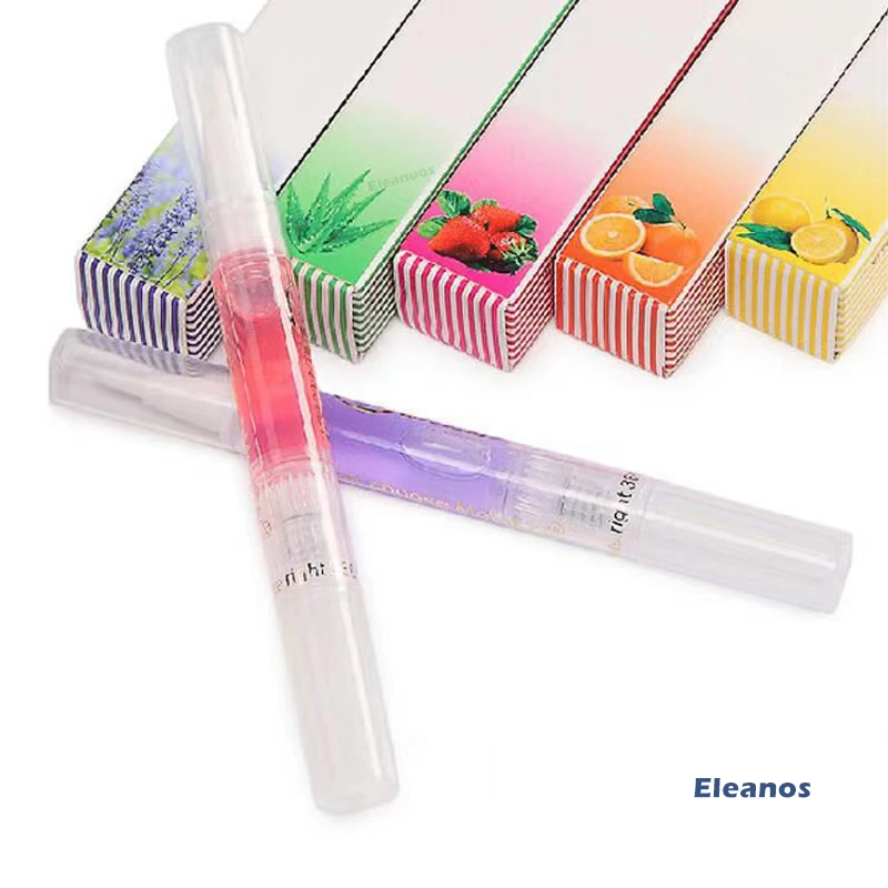 Eleanos 15 Flavores Cuticle Revitalizer Nutrition Oil Pen Nail Art Wholesale Nail Care Treatment Manicure Oil For Nail Nourish