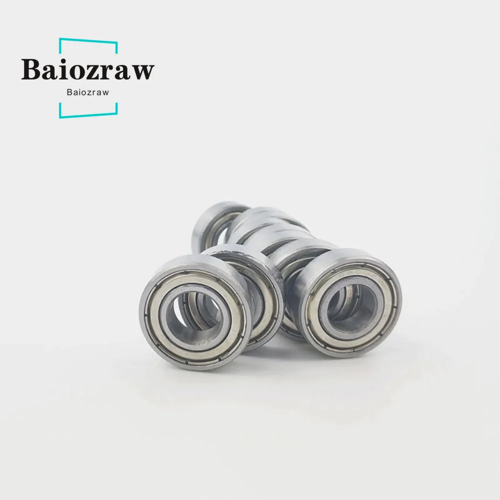 Kande Bearings 6801 ZZ 10PCS ABEC-1 6801ZZ Thin Single Row Deep Groove Ball Bearing 12x21x5mm 61801