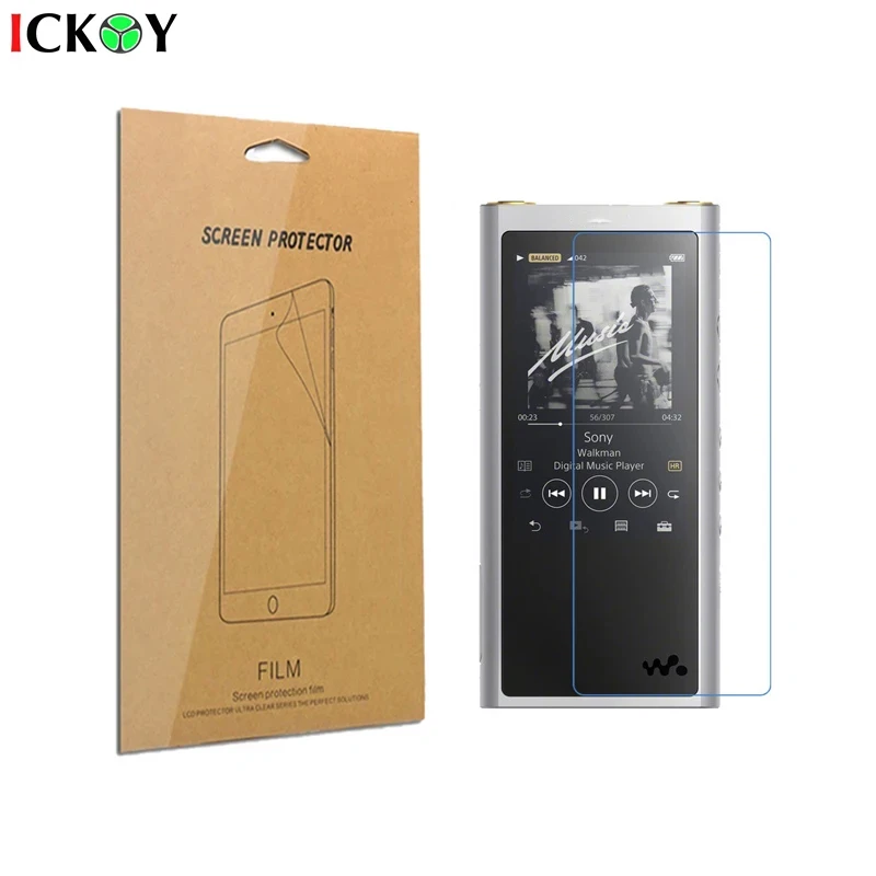 Clear LCD Screen Protector Cover Shield Film for SONY NW-ZX300 NW-ZX300A ZX300 MP3 Accessories