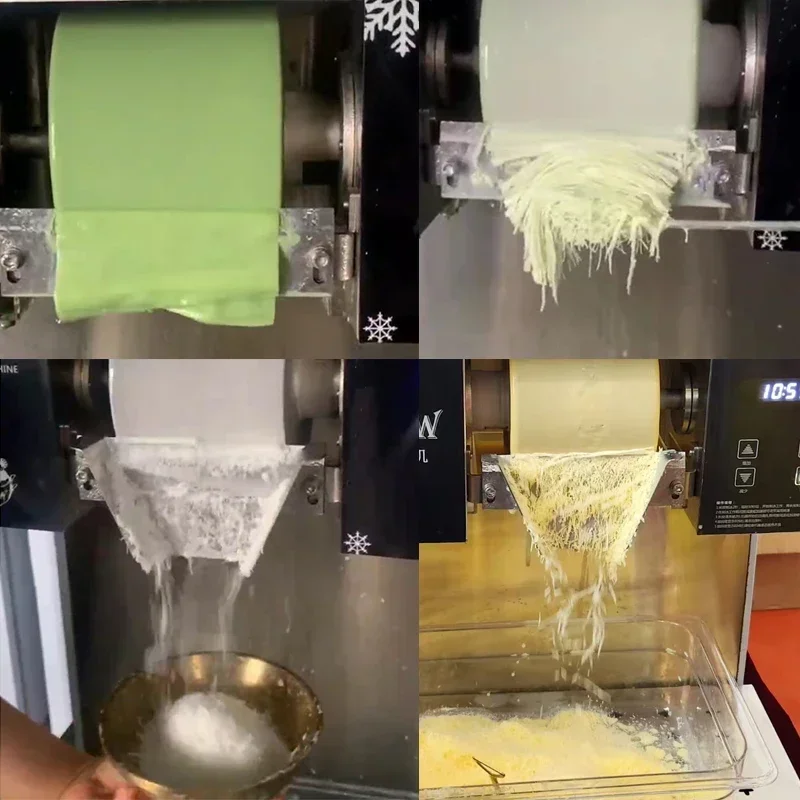 Best Selling Fruity Taiwanese Shaved Ice Machine Automatic Korean Bingsu Machine Snowflake Ice Maker Machine For Sale