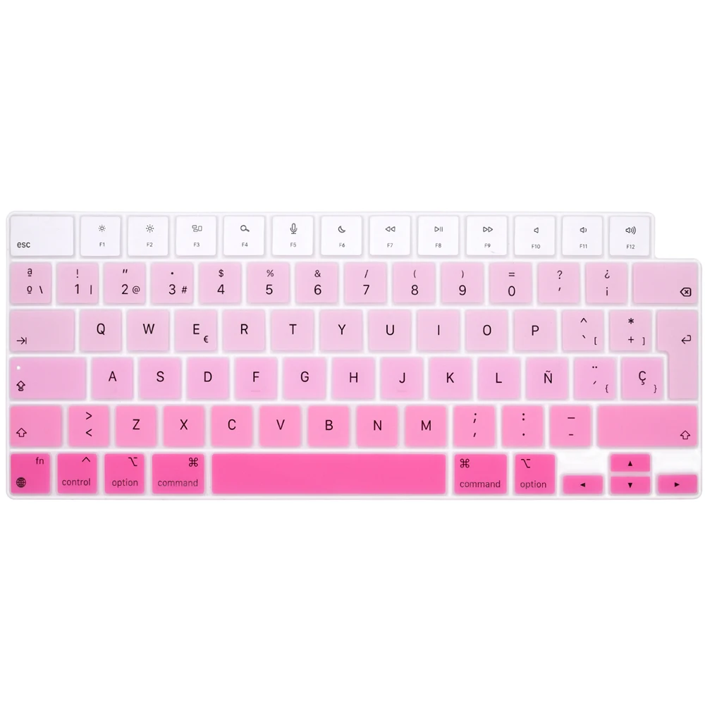 Hiszpańska osłona klawiatury dla MacBook Air 13.6 15.3 cala A2681 A2941 A2337 M3 M2 M1 Pro14 "16" A2442 A2779 A2918 A2992 A2485 A2991