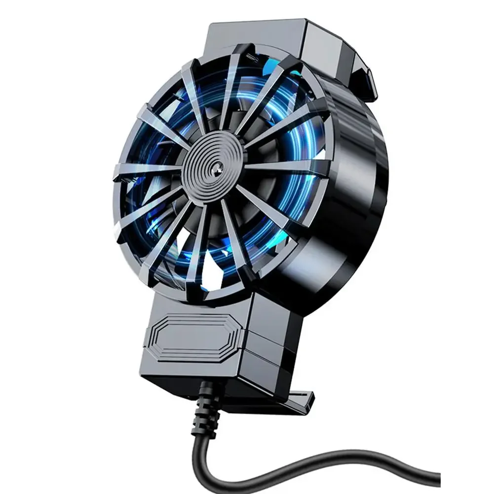 

Universal Mobile Phone Cooler Game Cooling Fans Phone Radiator Case Live Streaming Cooler For Huawei Xiaomi Iphone Smartphones